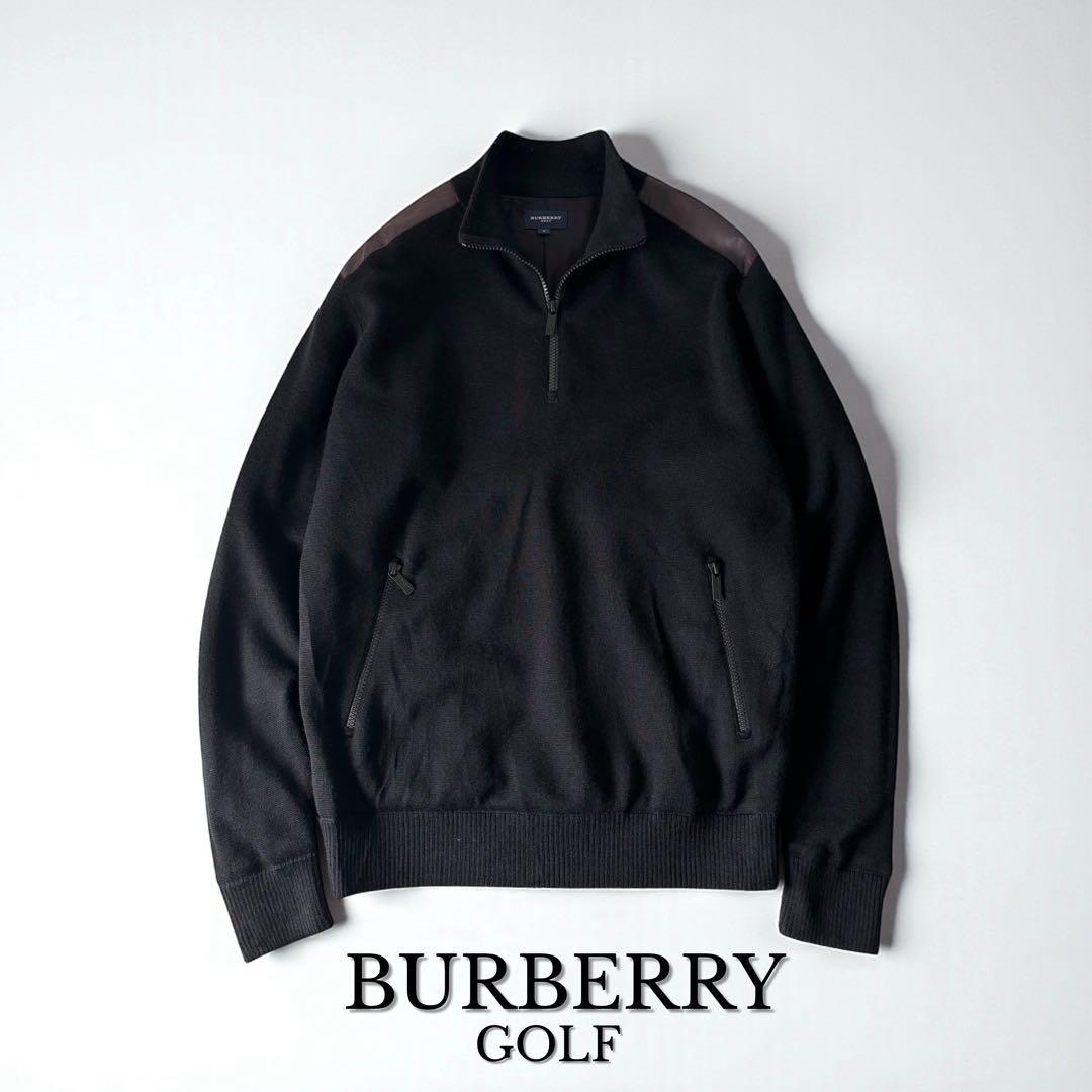 BURBERRY GOLFニットセーター裏地付きバーバリーゴルフウェア正規品