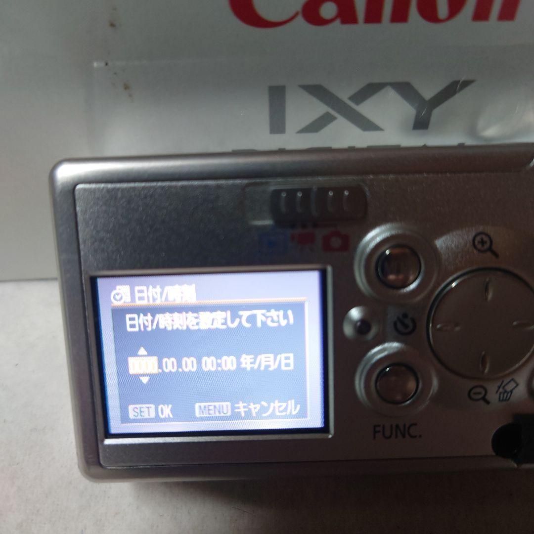 Canon IXY DIGITAL 5.0メガピクセル コンパクトカメラ箱付き