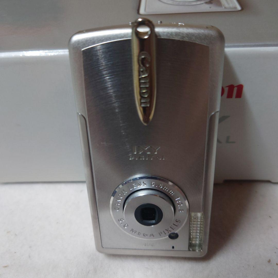 Canon IXY DIGITAL 5.0メガピクセル コンパクトカメラ箱付き