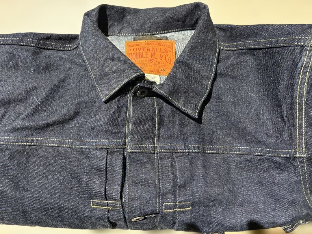 ジャケット・アウター 46 L RRL BEAMS PLUS TYPE 1 JACKET INDIGO