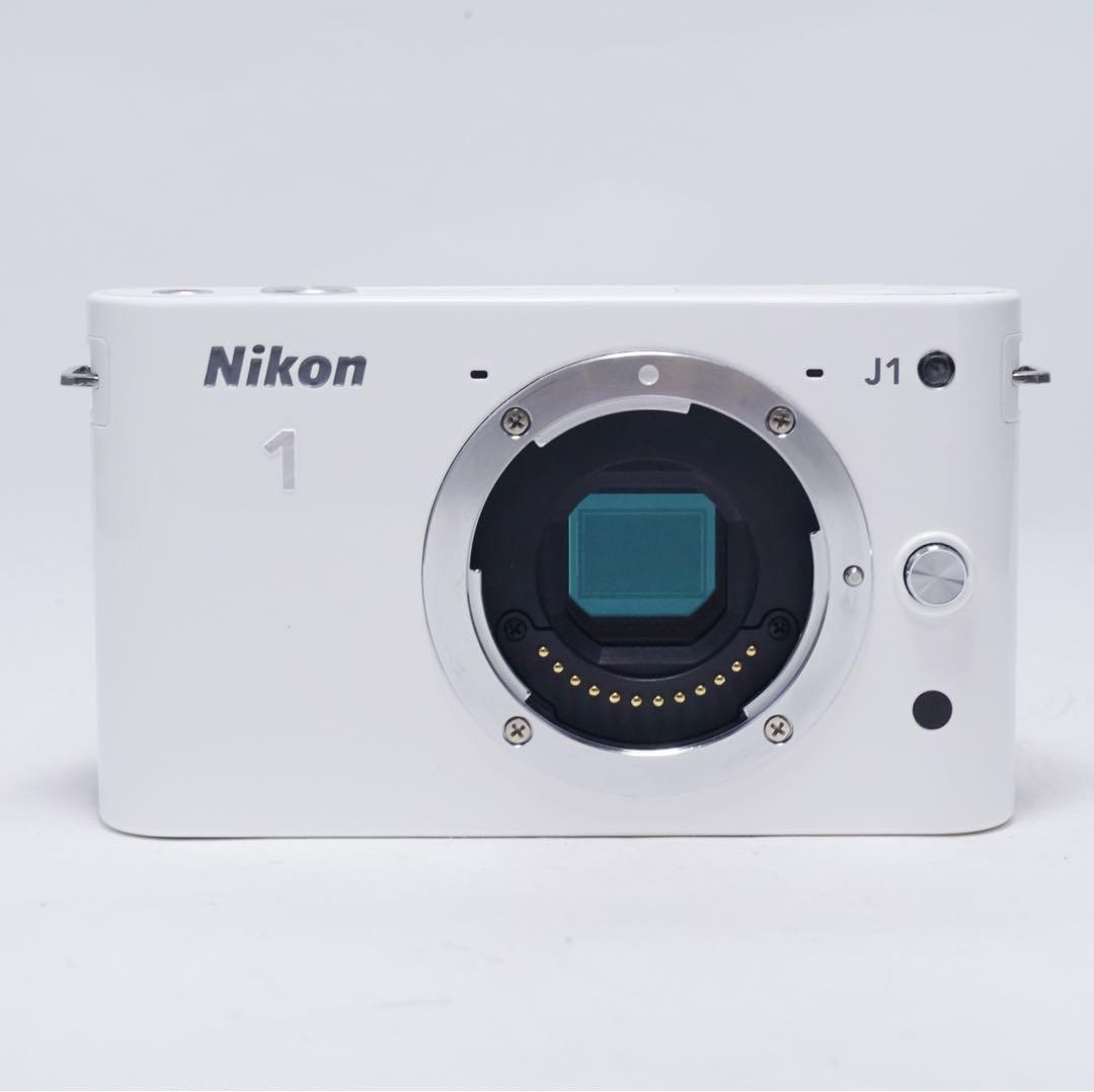 動作確認済 美品 Nikon 1 J1 10-30mm レンズセット ホワイト