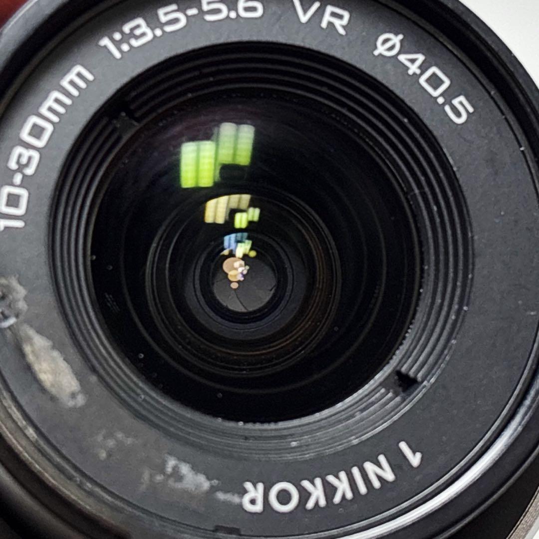 動作確認済 美品 Nikon 1 J1 10-30mm レンズセット ホワイト