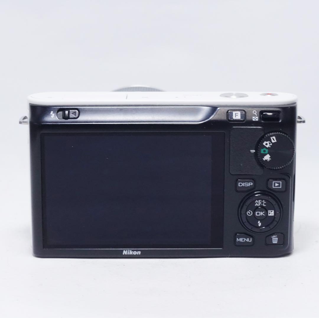 動作確認済 美品 Nikon 1 J1 10-30mm レンズセット ホワイト