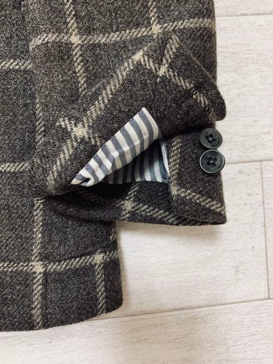 【美品イタリア高級ブランド】ボリオリ　ジャケット　希少サイズ42