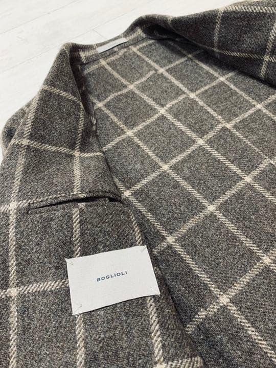 【美品イタリア高級ブランド】ボリオリ　ジャケット　希少サイズ42