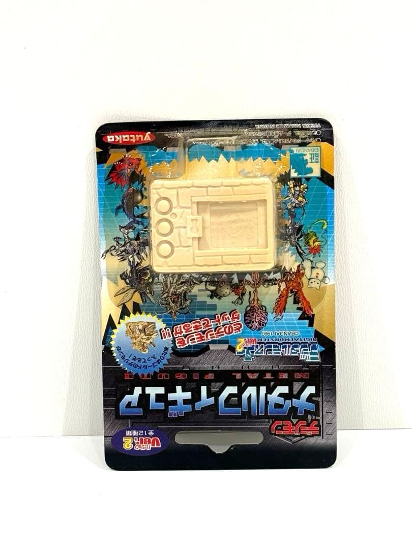 絶版97'限定/デジモンのメタルフィギュアVer2白★新品完全未開封未展示物