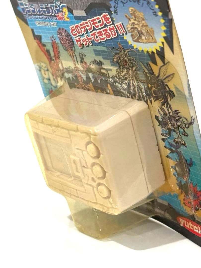 絶版97'限定/デジモンのメタルフィギュアVer2白★新品完全未開封未展示物