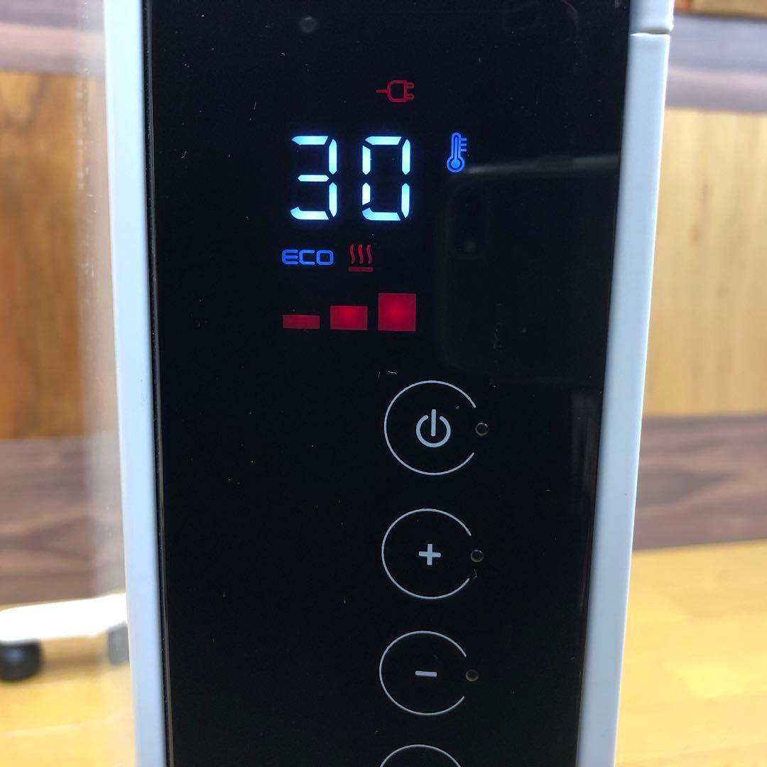 【極美品】　デロンギ コンベクターヒーター HXJ60L12-WH 暖房