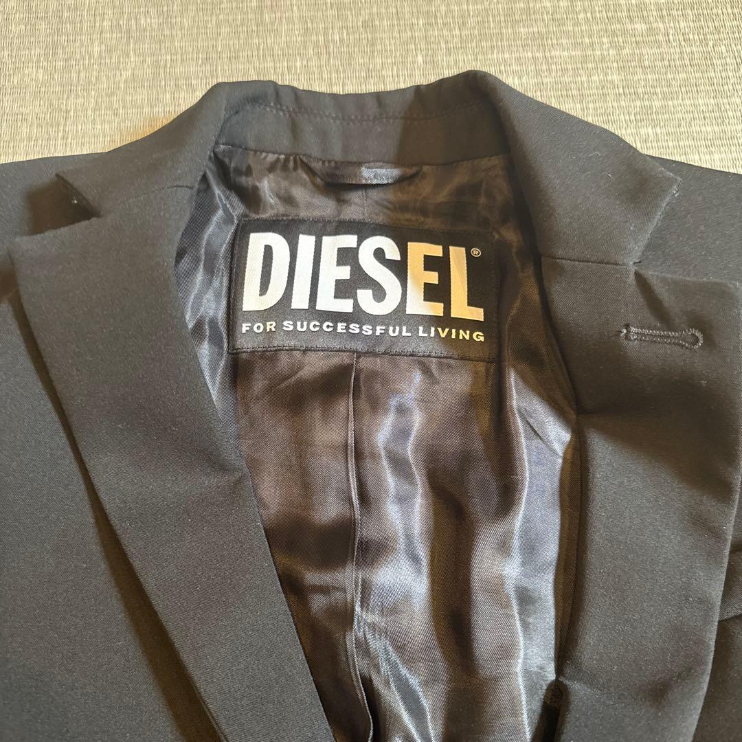 ディーゼルdiesel 14y 黒パンツスーツ　卒業式　入学式