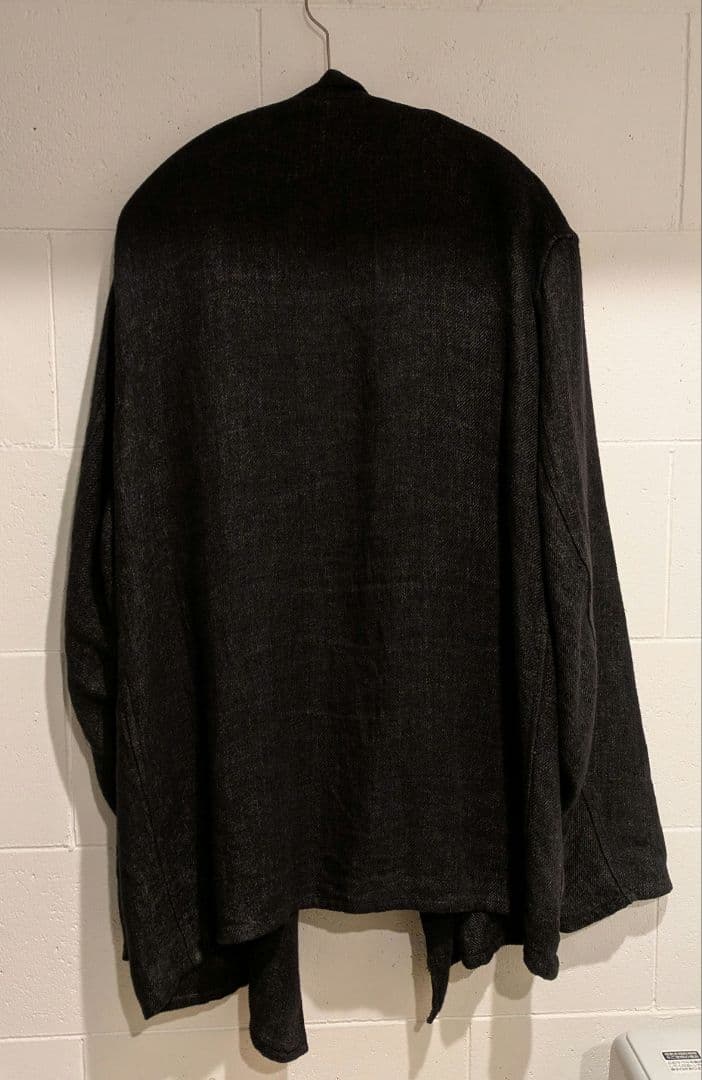 リネン起毛 スタンドカラージャケット