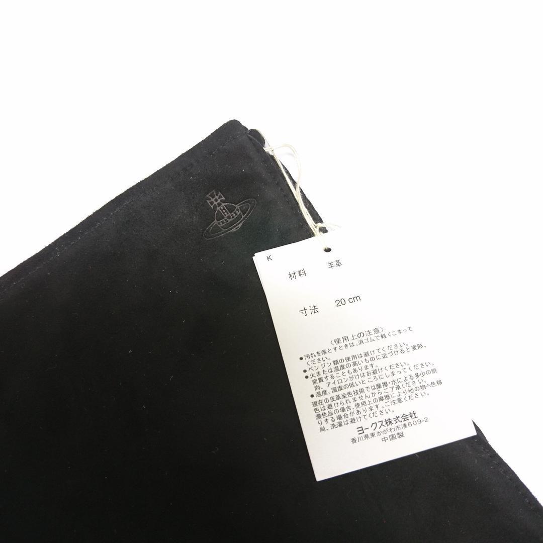 新品 ヴィヴィアンウエストウッド 手袋 グローブ 2way レザー ロング 黒