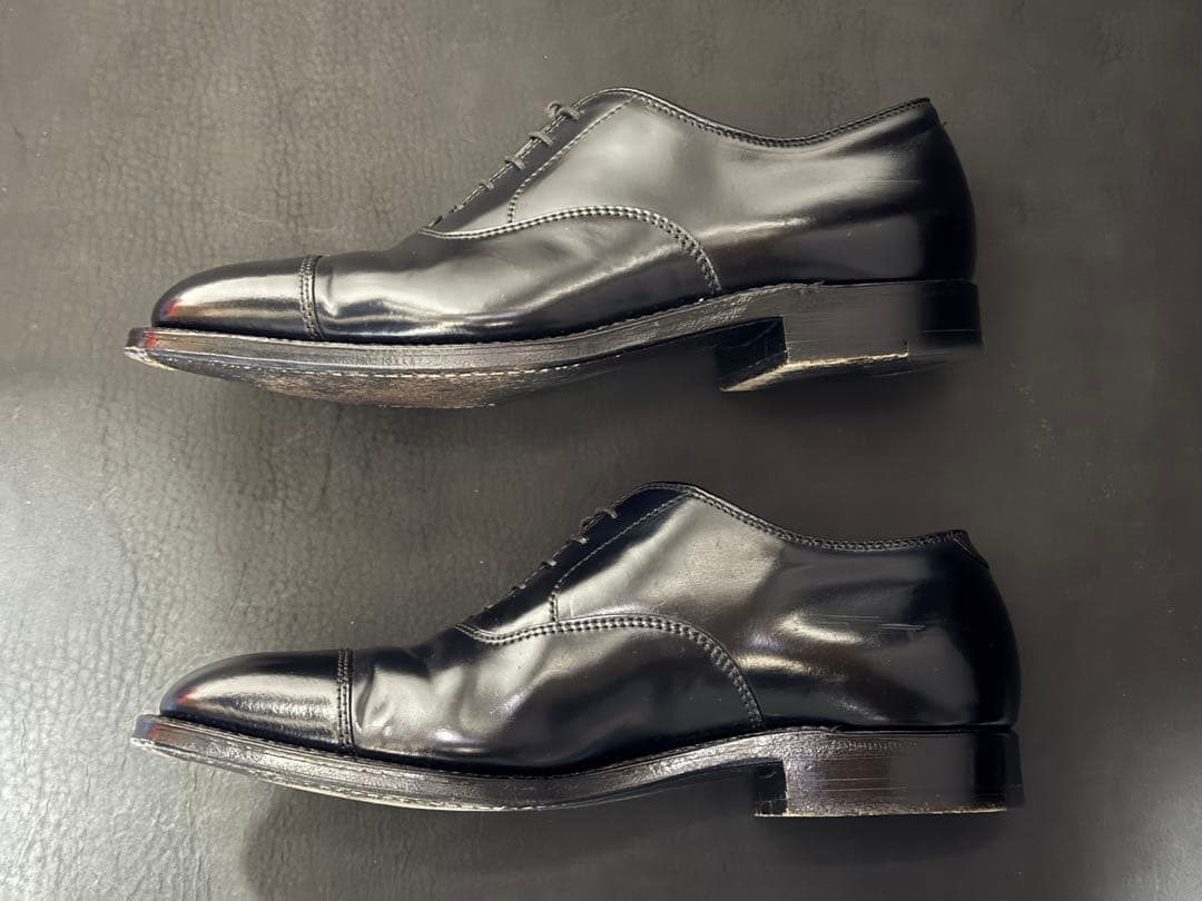 Alden 9071 黒 ドレスシューズ 7 1/2 E コードバン