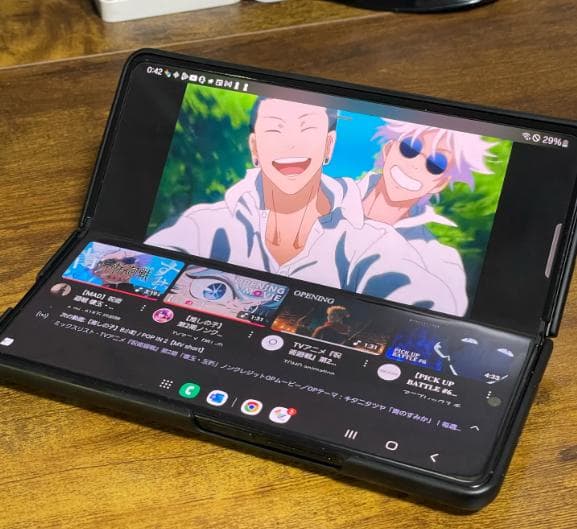 ✨【超美品・Galaxy Z Fold3｜観音開きスマホ】✨