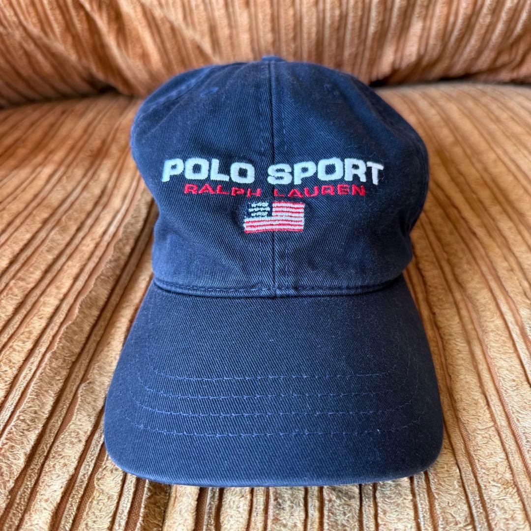 90s POLO SPORT Ralph Lauren キャップ ビンテージ