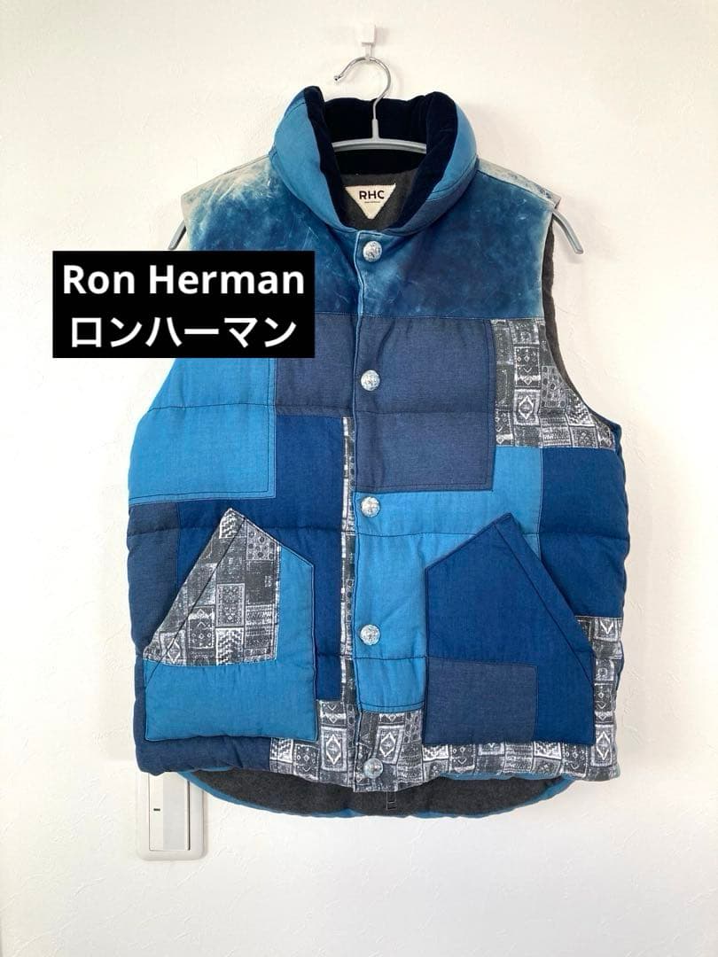 値下げ！Ron Hermanロンハーマン キルティングダウンベスト　S