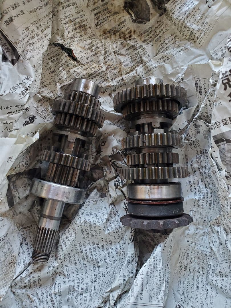 Cb250t エンジン　腰下