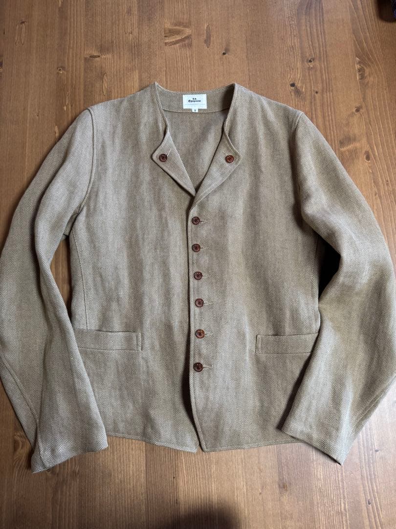 ハバーサック　haversack リネン　ジャケット