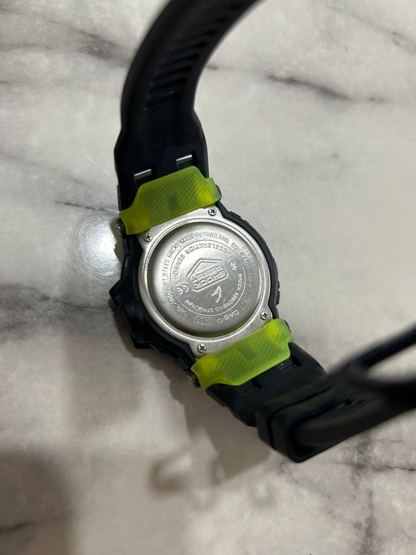 カシオ Ｇショック G-SHOCK G-SQAUD Bluetooth電池切れ