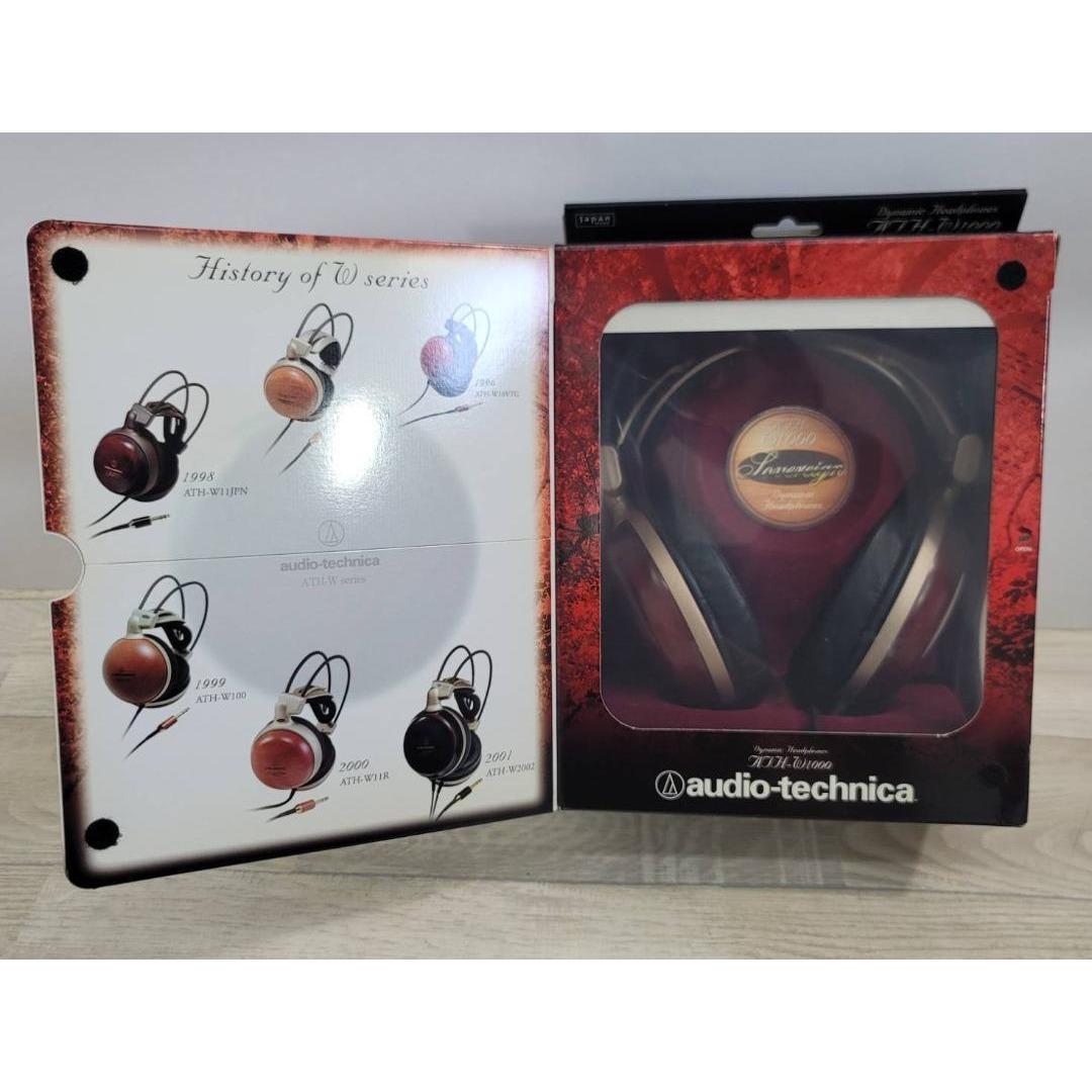 【良品】オーディオテクニカ ダイナミックヘッドホン ATH-W1000