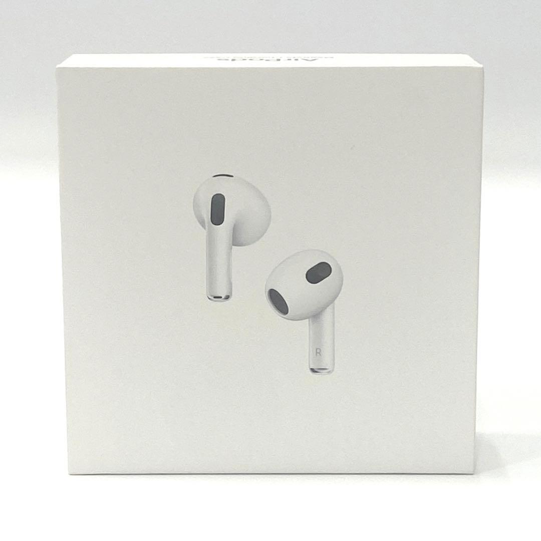 【美品】AirPods 第3世代 純正品 APPLE MME73J/A ホワイト