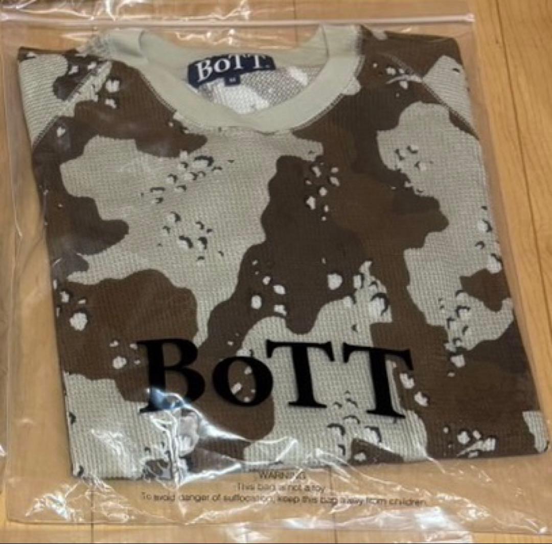 値下げ‼️新品未使用　BOTT カモ　サーマル　ロンT Mサイズ