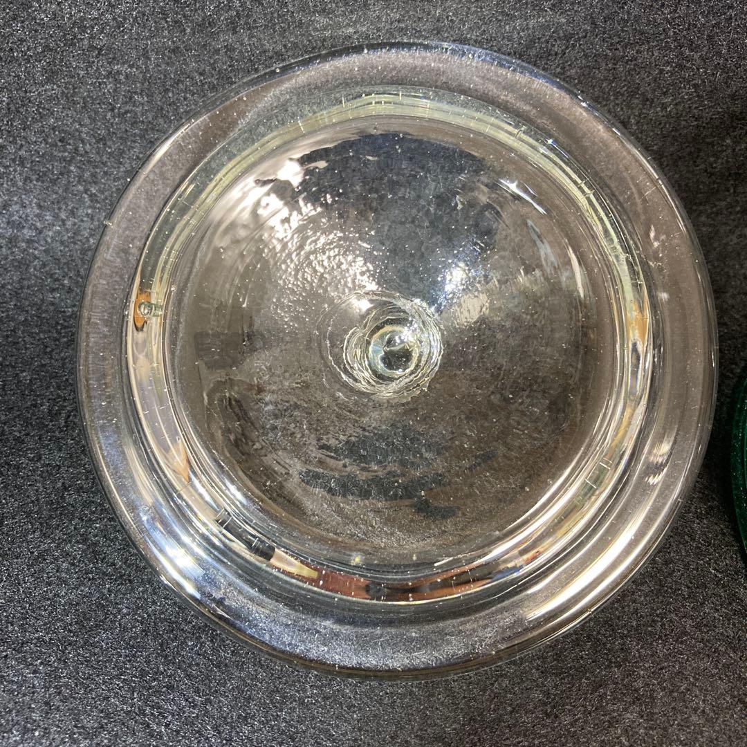 倉敷ガラス 小谷眞三 小谷真三 ポット 蓋物 吹きガラス 気泡