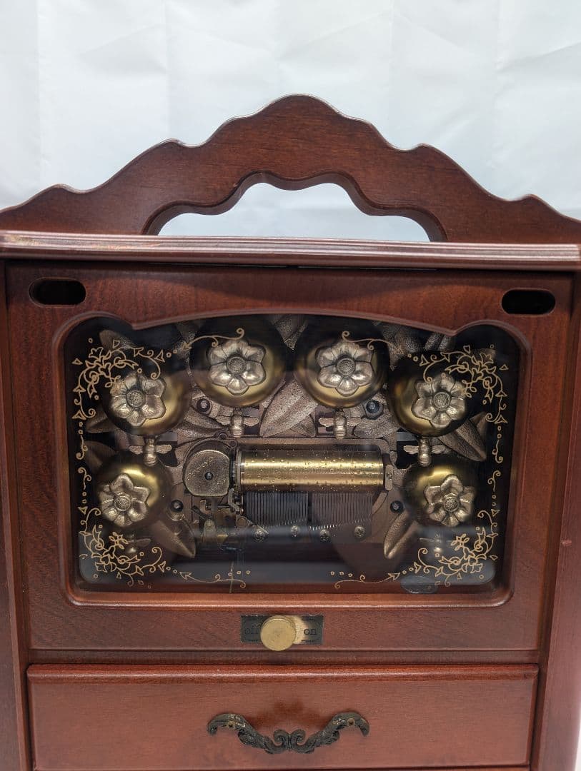 （N.R）サンキョー オルゴール 青きドナウ ジュエリーボックス