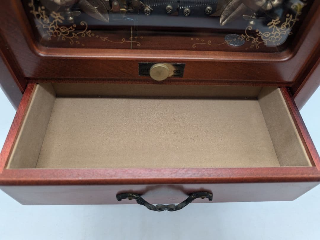 （N.R）サンキョー オルゴール 青きドナウ ジュエリーボックス