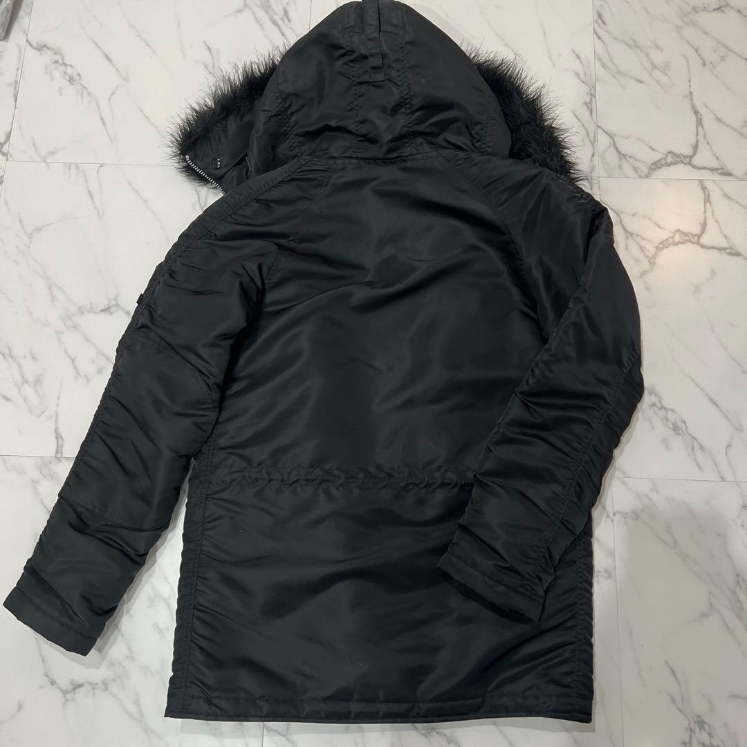 「美品」アルファインダストリーズ　n-3b 50th ブラック