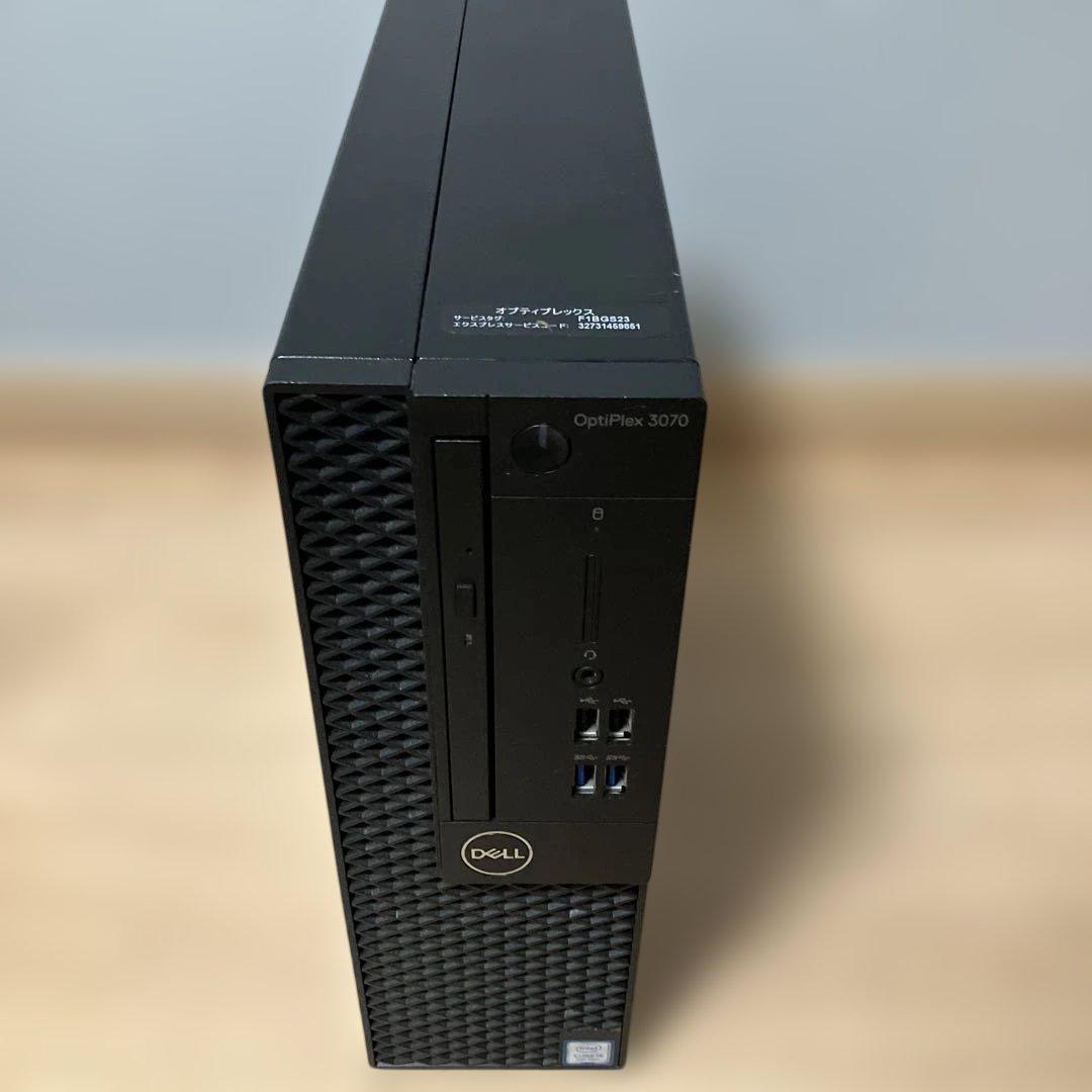 中古　DELL デスクトップPC Intel i5-9500 メモリ8G