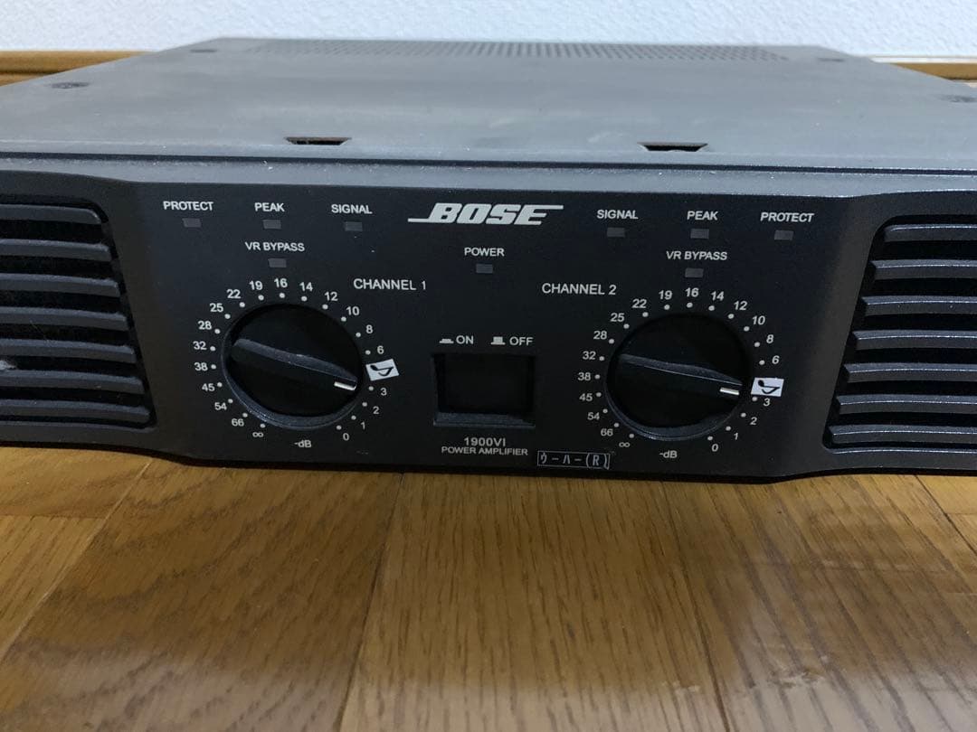 ③ 動作品　BOSE ボーズ 1900VI デュアル パワーアンプ 音響機材