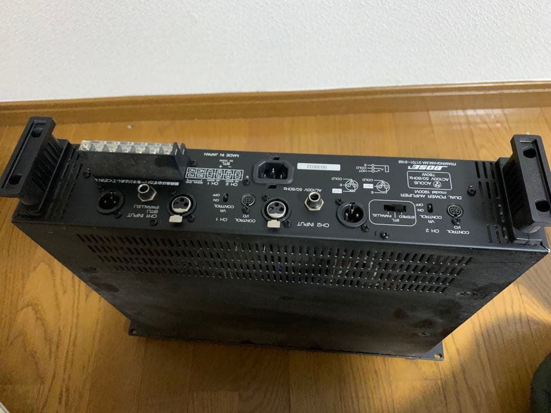 ③ 動作品　BOSE ボーズ 1900VI デュアル パワーアンプ 音響機材