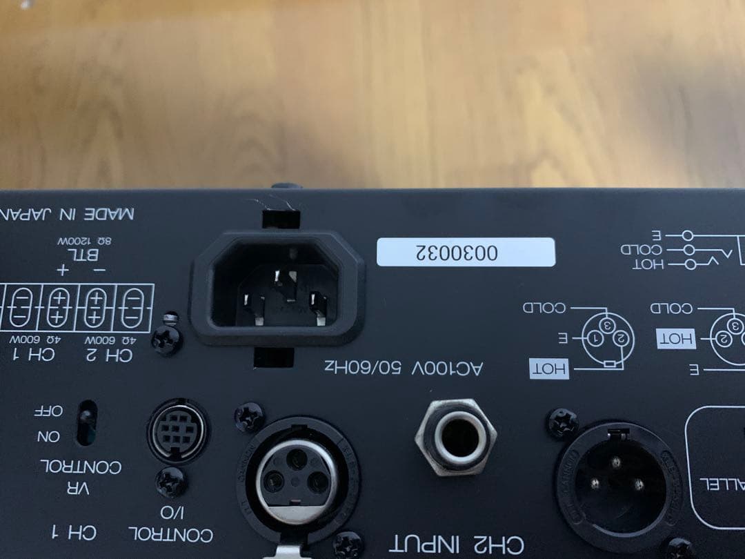 ③ 動作品　BOSE ボーズ 1900VI デュアル パワーアンプ 音響機材