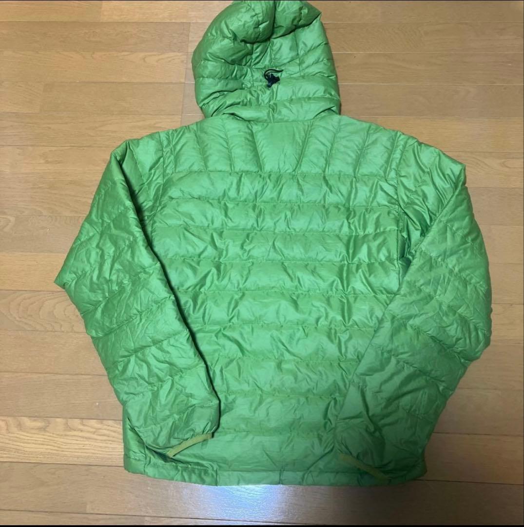 Patagonia ダウン　プルオーバー　ライトグリーン
