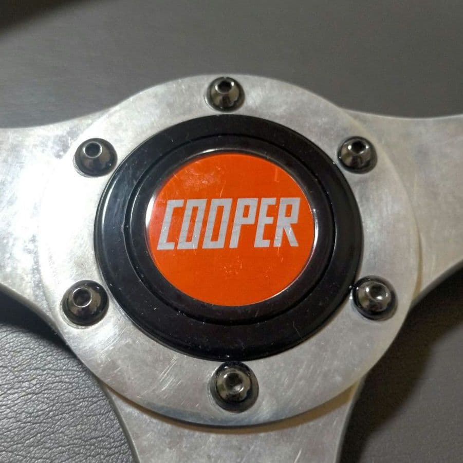 ローバーミニ JOHN COOPER ステアリング