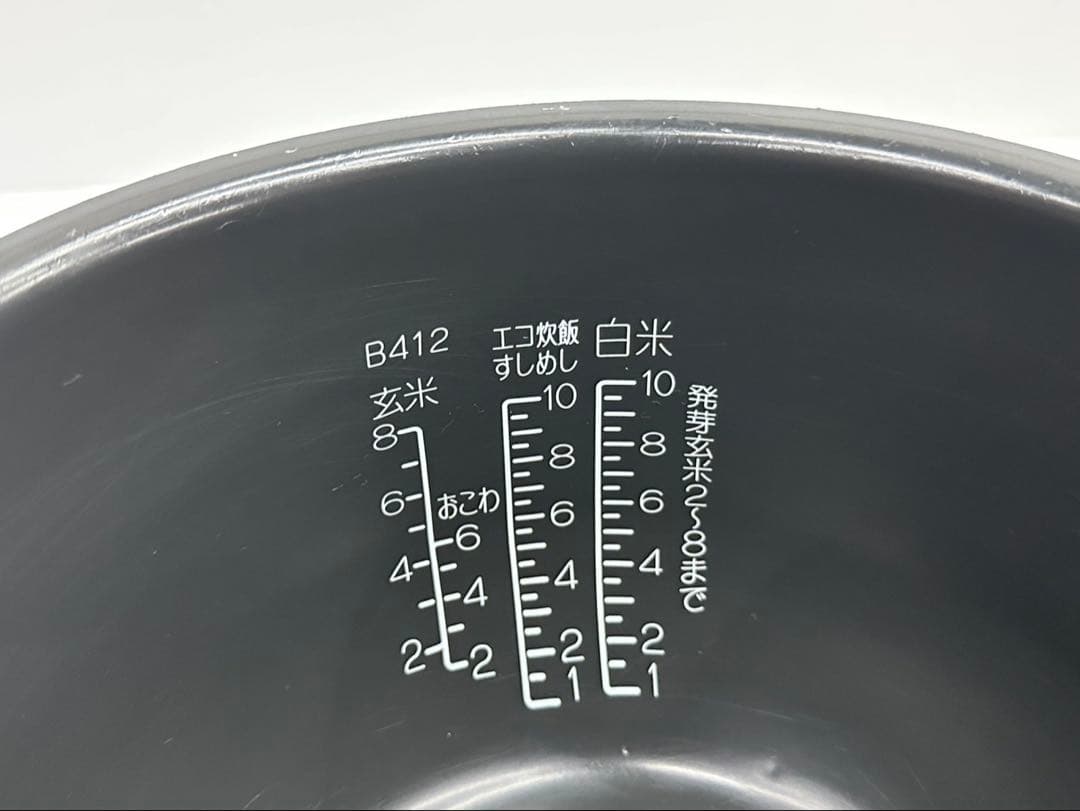 B412 B586-6B 象印　炊飯器　希少 一升炊き用　内釜 中古部品　パーツ