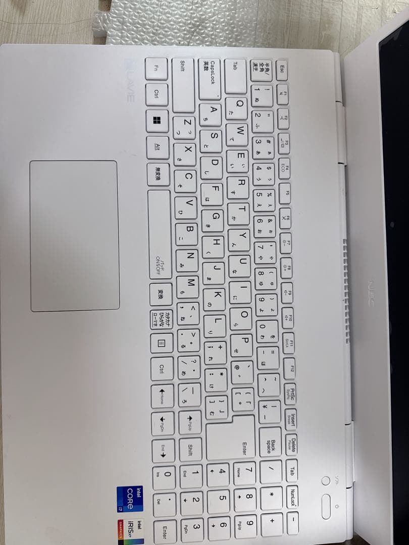 NEC LAVIE PC-N1570GAW [パールホワイト]