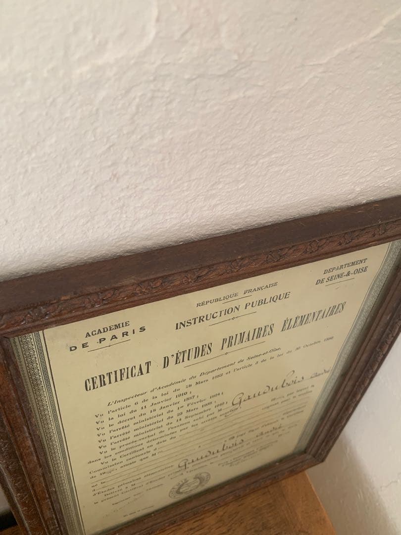 lydie　フレーム　額縁　ブロカント　蚤の市