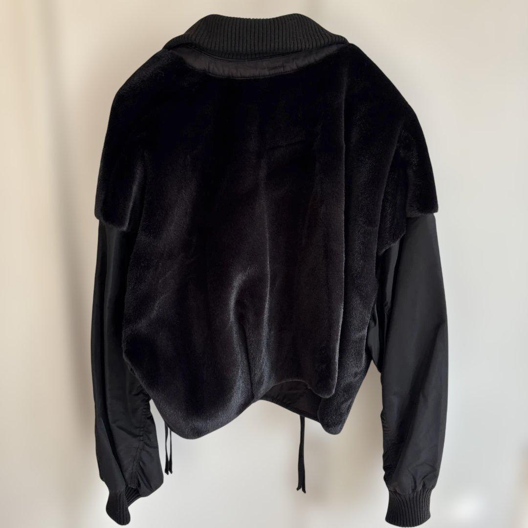 美品　etsintaエシンタ CIAOPANIC TYPY ファー切替ジャケット