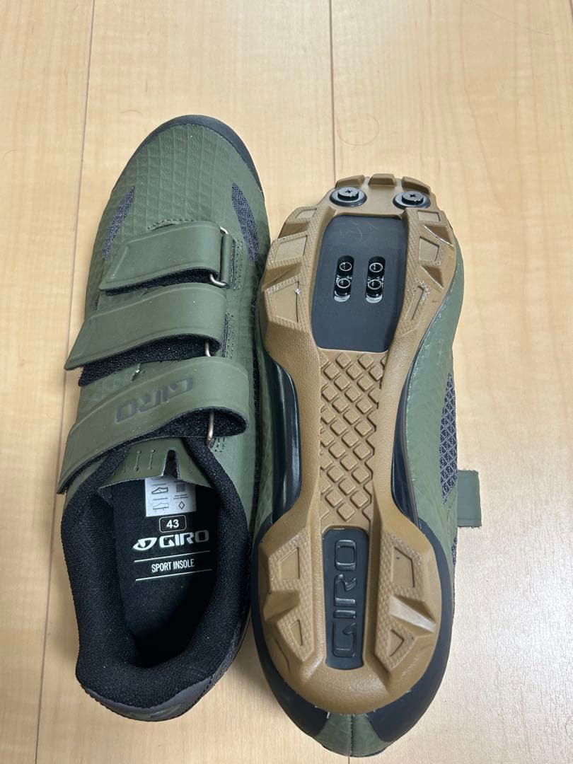 GIRO ビンディングシューズ RANGER Olive / Gum 43