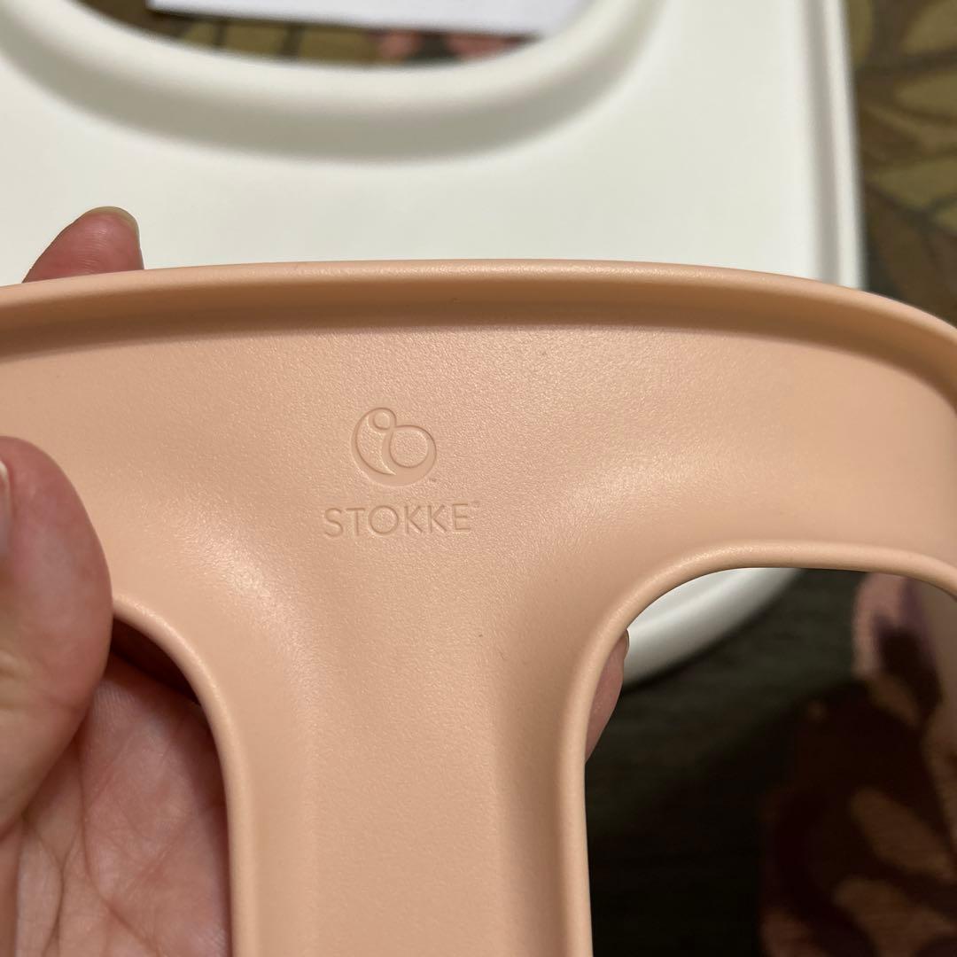 ストッケ　トリップトラップベビーセット　トレー付き　セリーヌピンク　正規品