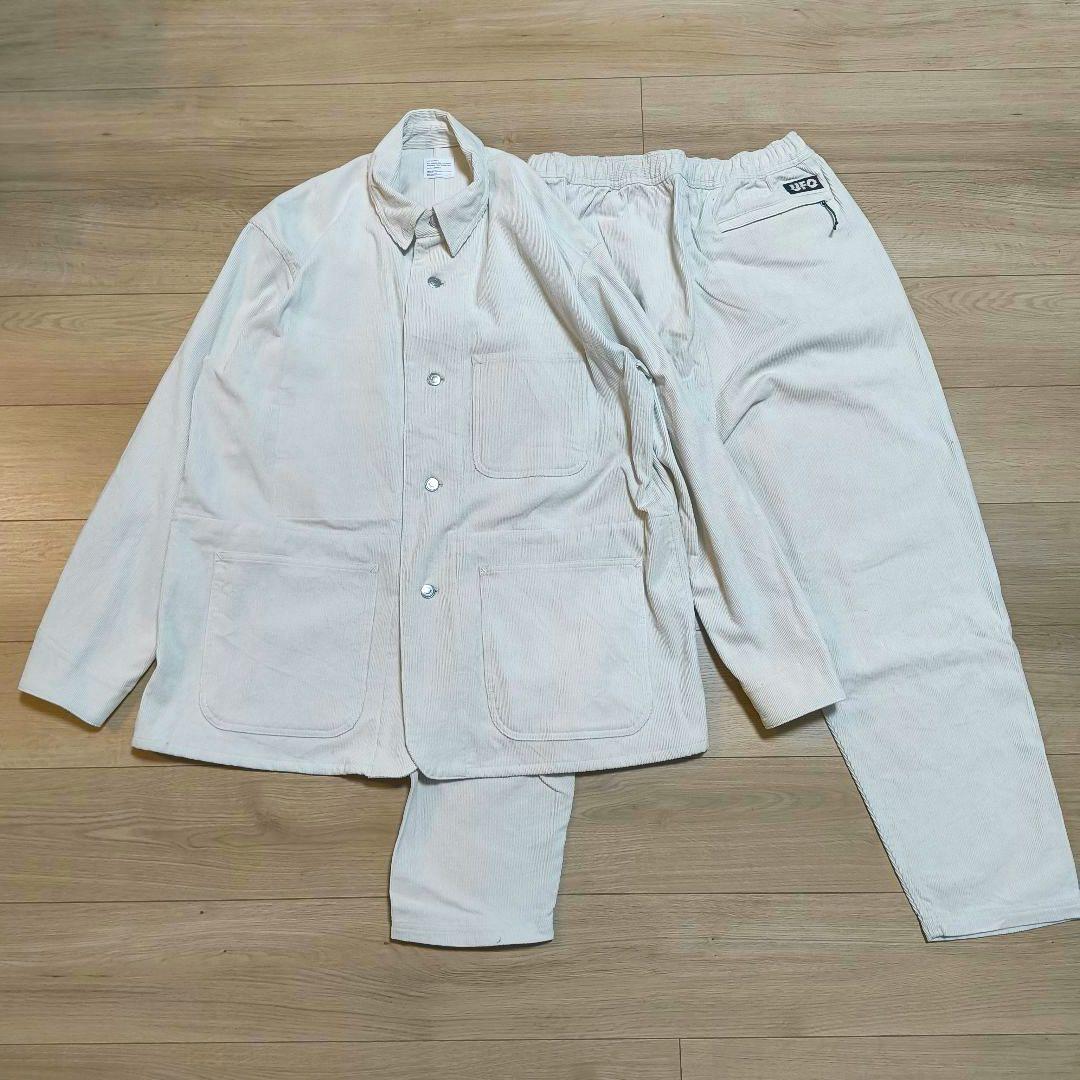 UPPER FIELD ONE UFO コーデュロイカバーオール セットアップ