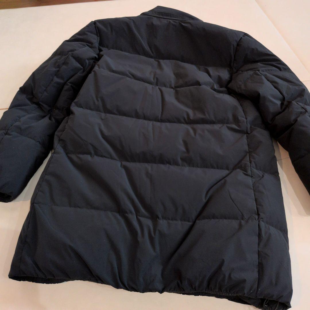 【現行】Theory ダウンコート ミドル丈 ブラック S フード欠品