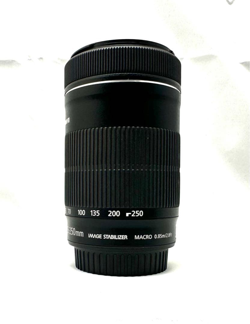 値下げ！未使用に近い！Canon EF-S 55-250mm STM レンズ