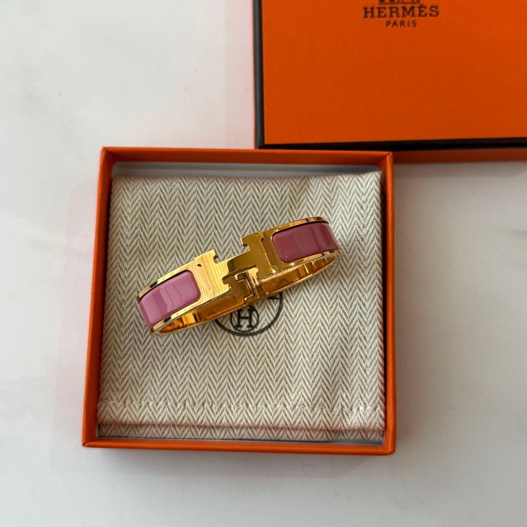エルメス＊クリックH＊バングル＊ピンクゴールド＊ブレスレット