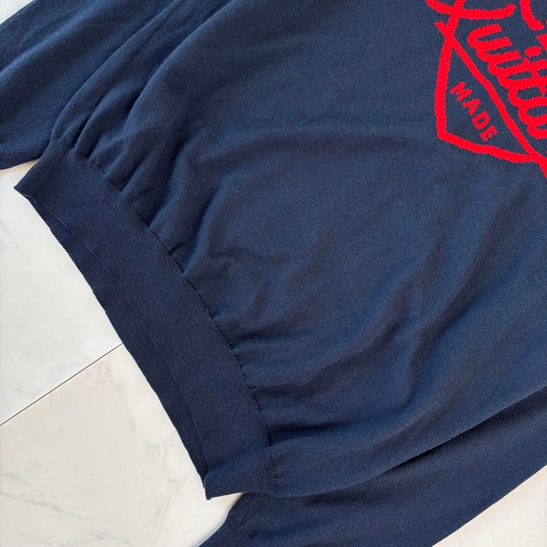 極美品 ルイヴィトン× NIGO インタルシアハート タートルネックニット XL