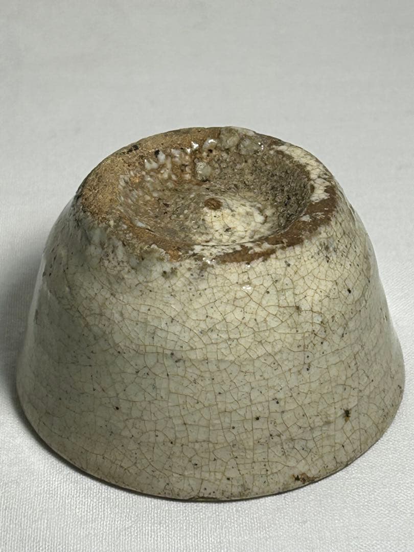 李朝　白磁　ぐい呑み　本時代