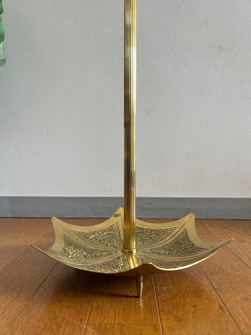 アンティーク調　傘立て　真鍮　モダン　イタリア　アンブレラスタンド　ビクトリアン