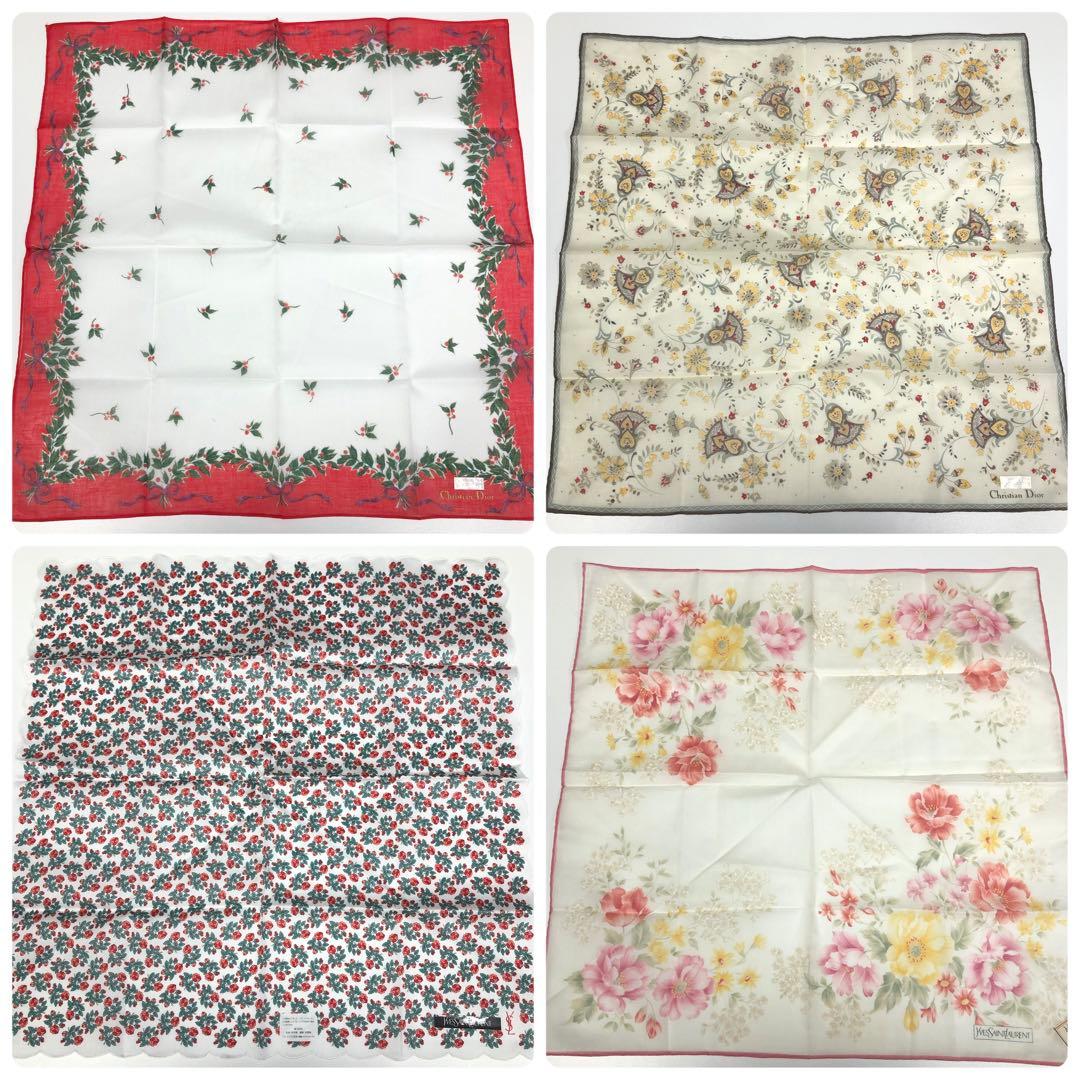 【258】新品 ブランド ハンカチ メンズ レディース 18枚 まとめ売り