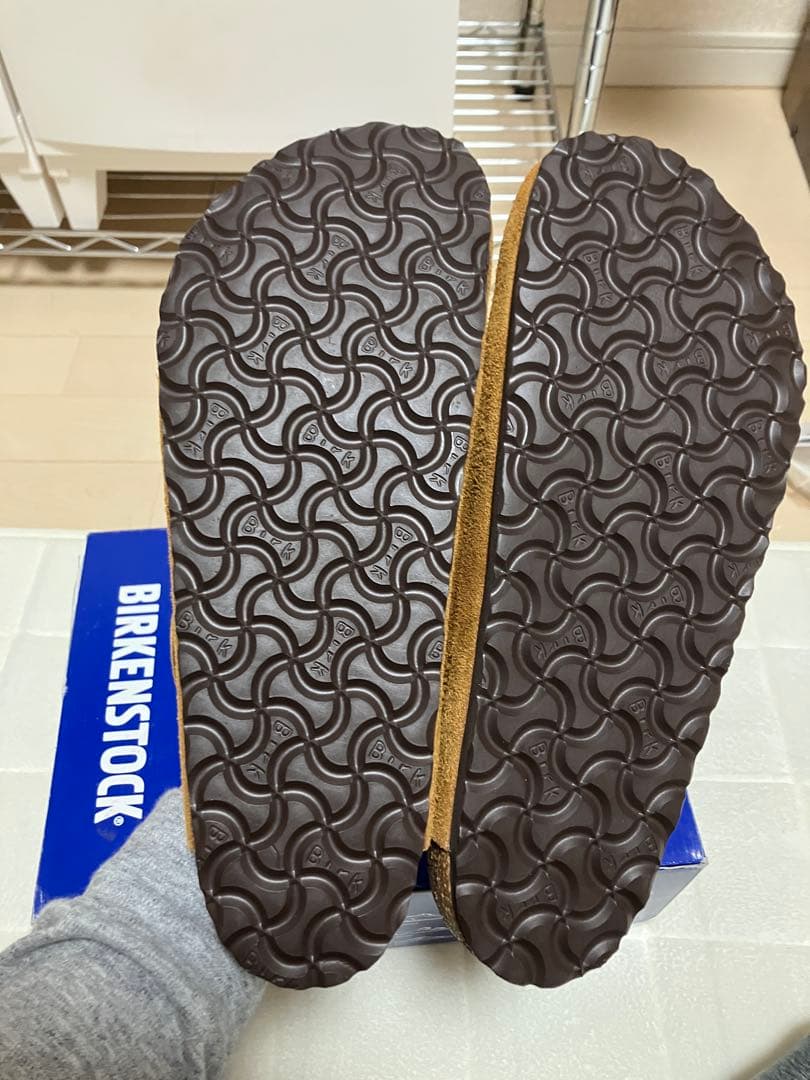 BIRKENSTOCK ブラウン スエード サンダル　ボストン　43